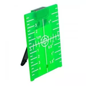 NEO Placa, tinta, pentru nivele laser, plastic, verde