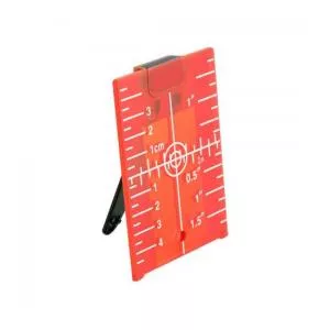 NEO Placa, tinta, pentru nivele laser, plastic, rosu