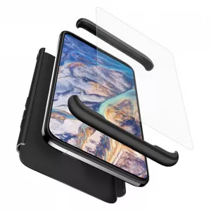 GKK Husa Samsung Galaxy A51 - 360+Screen Protector -Neagra