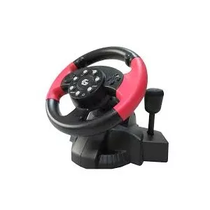 Gembird Multi-interface vibrating racing wheel (PC/PS2/PS3) STR-MV-02