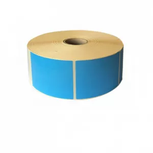 ZINTA Role etichete termice albastre 50x40mm, 940 et./rola - 50X40X940-TH-BLUE