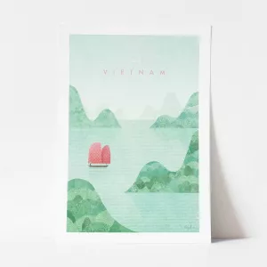 Travelposter Poster Vietnam, A2