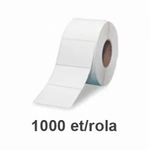 ZINTA Role etichete semilucioase 73X25mm, 1000 et./rola - 73X25X1000-SGP