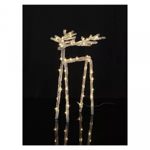 Star Trading Decorațiune luminoasă cu LED Deer, înălțime 30 cm