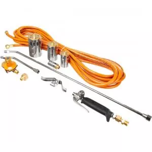 Richmann Exclusive Arzator gaz, cu furtun 10 m, 4 duze 20/38/50/63 mm  