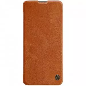 Nillkin Husa Qin Leather compatibila cu Xiaomi Redmi Note 11 Pro Plus Brown