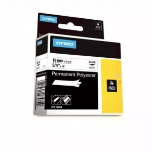 DYMO IND Permanent Polyester Labels 3/4 18484