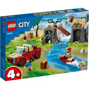LEGO Masina de teren pentru salvarea animalelor (60301)
