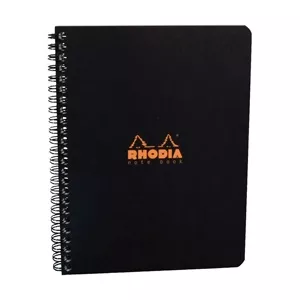 Clairefontaine Caiet A5+ spirala 80 file dictando Rhodia Classic