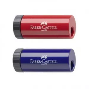 Faber-Castell Ascutitoare Plastic Cu Container Apple Pastel