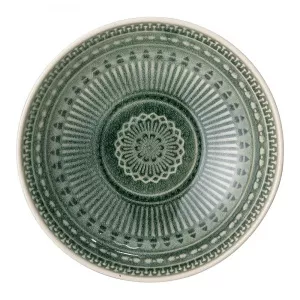 Bloomingville Bol din gresie ceramică Rani, ø 18 cm, verde