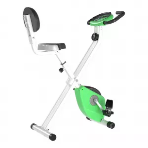HomCom Bicicleta pliabila magnetica 8 niveluri de rezistenta scaun reglabil A90-192GN