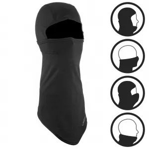 WEDZE Cagulă schi Ninja Negru Adulți