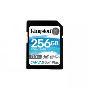 Kingston Canvas Go! Plus  256GB, Clasa10 (SDG3/256GB)