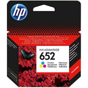 HP 652 Tri-color Original Ink Advantage Cartridge (F6V24AE)