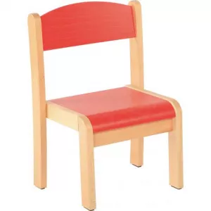 Moje Bambino Scaun rosu marime 1 cu protectie fetru