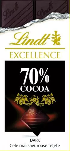 Larousse Lindt Excellence 70% cacao dark: Cele mai savuroase retete
