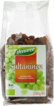 dennree Stafide bio 250g