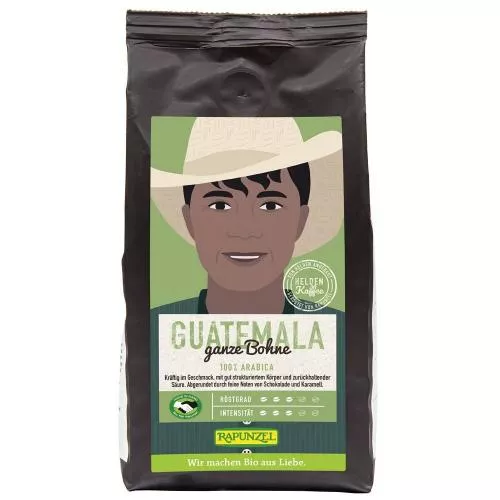 Rapunzel Cafea Arabica Boabe Guatemala 250 Grame