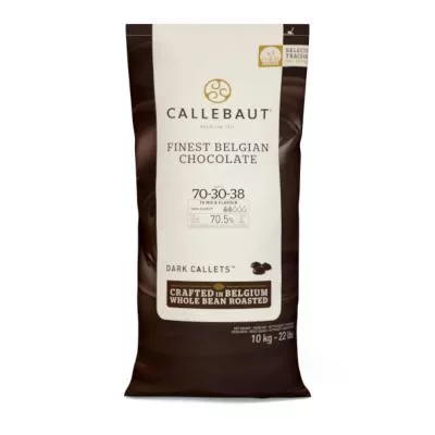 Callebaut Ciocolata Neagra 70,5% Recipe 70-30-38, 10 Kg