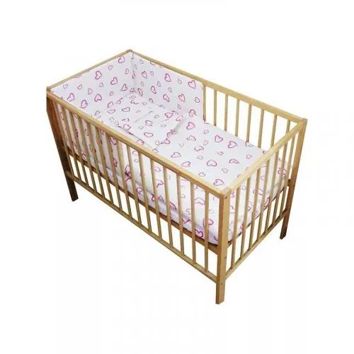 Hubners Lenjerie patut Inimioare 4 piese