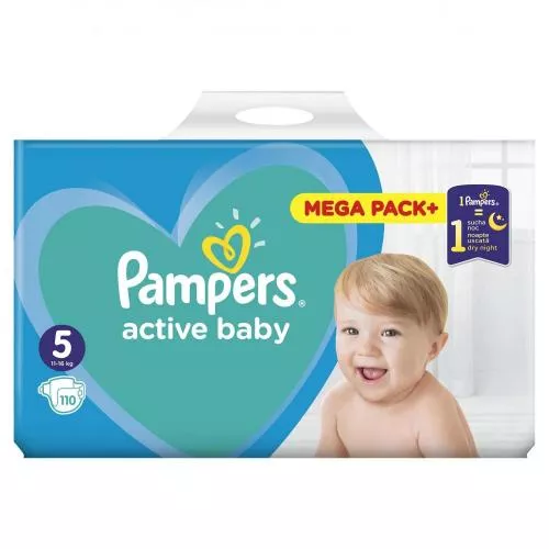 Pampers Active Baby Mega Pack 11-16kg Junior 5 (110buc)