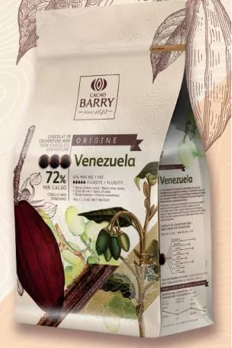Cacao Barry Ciocolata Neagra PREMIUM VENEZUELA 72 %, 1 Kg