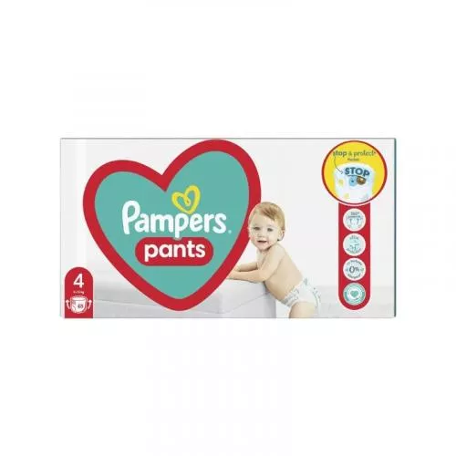 Pampers Pants Scutece chilotel Marimea 4 Maxi, 9-15kg, 48 bucati
