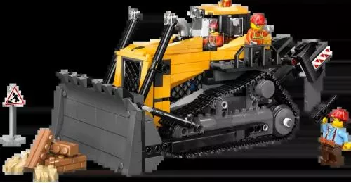 LEGO CITY 60466 Yellow Bulldozer