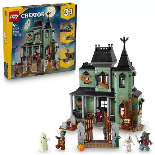 LEGO ® Creator - Conacul bantuit 31167, 736 piese