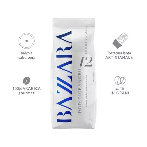 Bazzara Miscela Dodicigrancru 1kg cafea boabe