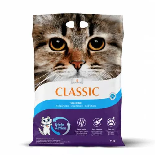 InterSand Nisip pentru litiera Classic 14 kg