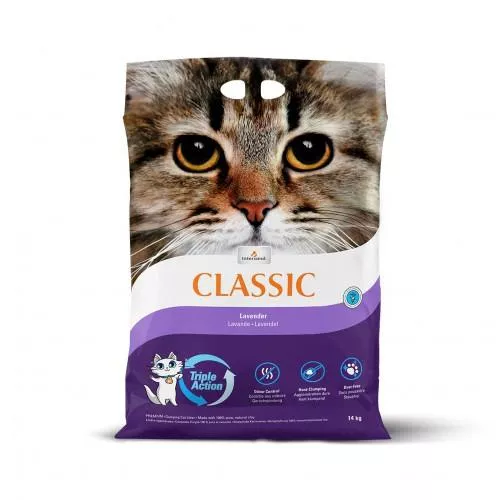 InterSand Nisip pentru litiera cu lavanda Classic 14 kg