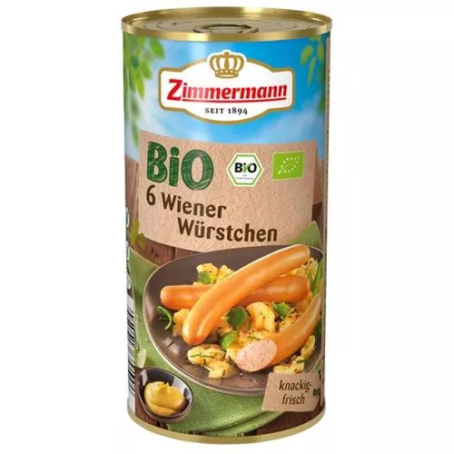 Michael Zimmermann Crenvursti FARA GLUTEN 6buc bio 565g