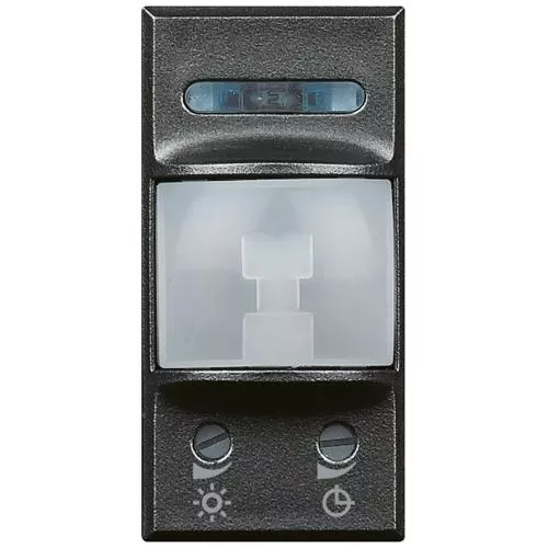 BTicino Intrerupator cu senzor de miscare IR 1M Axolute antracit HS4431N