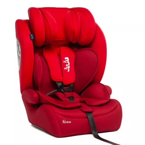 Juju Scaun Auto Safe Rider i-Size R129, 15 luni - 12 ani, Rosu