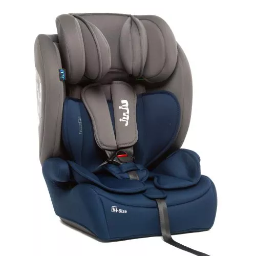 Juju Scaun Auto Safe Rider i-Size R129, 15 luni - 12 ani, Gri/Albastru