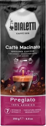 Bialetti Macinato Pregiato Espresso, 250 g, 100% Arabica