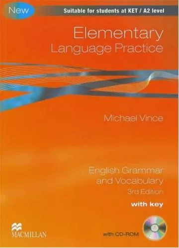 Michael Vince Elementary Language Practice with Key + CD-ROM Edition