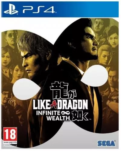 SEGA LIKE A DRAGON INFINITE WEALTH PS4