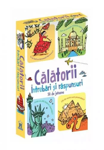 Editura Didactica Calatorii - Intrebari si raspunsuri - 50 de Jetoane
