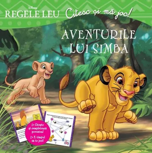 Disney Citesc si ma joc. Regele leu. Aventurile lui Simba