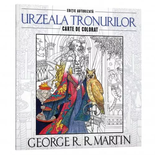 George R. R. Martin Urzeala tronurilor. Carte de colorat
