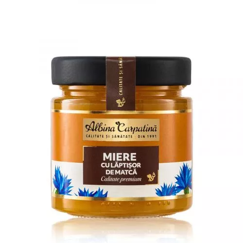 Albina Carpatina Miere cu laptisor de matca, 270g
