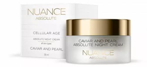Nuance Crema de noapte Caviar and Pearl, 50ml