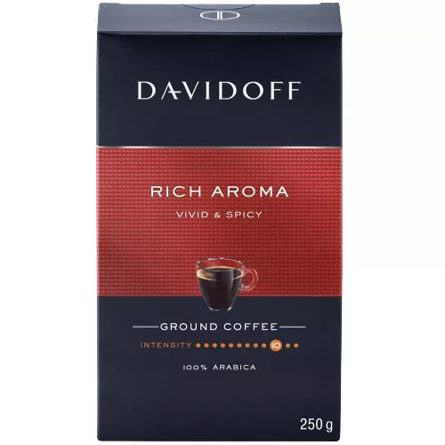 Davidoff Rich Aroma, 250g Prajita si macinata