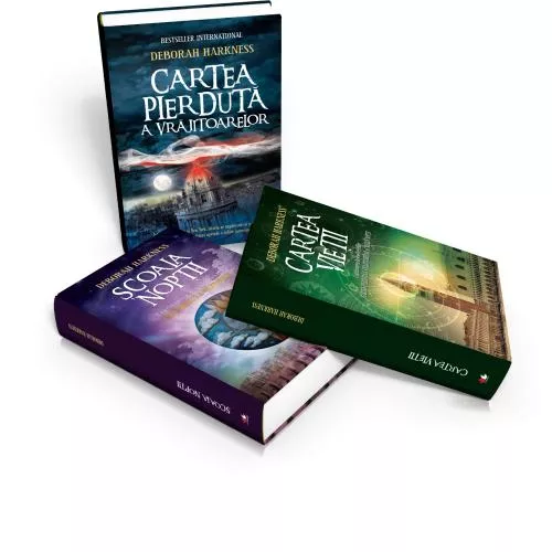 Litera Deborah Harkness. Seria Cartea pierdută a vrăjitoarelor. Pachet (3 vol.)