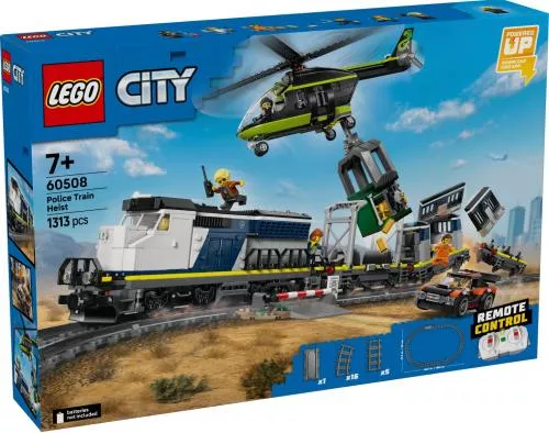 LEGO City - Jaf in trenul politiei (60508)