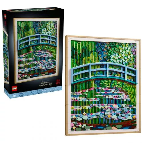 LEGO Claude Monet – Pod peste lac cu nuferi 31220