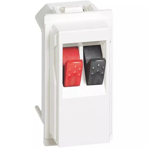 BTicino Priza home cinema  Living Now , alb KW4294